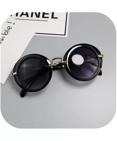 2019 New Pattern Baby Girls Sunglasses Brand Designer UV400 Protection Boys Metal Rimmed Cool Goggles - Xxx10-1 - CX197A30LRD...