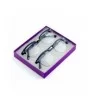 Men Women Glasses Half Frame Non Prescription Gift Set (Clear-Gold/Silver - Clear) - CC185H55U67 $9.82 Semi-rimless