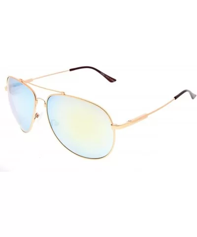 Large Bifocal Sunglasses Polit Style Sunshine Readers with Bendable Memory Bridge and Arm - CK18036GGHC $16.67 Rectangular