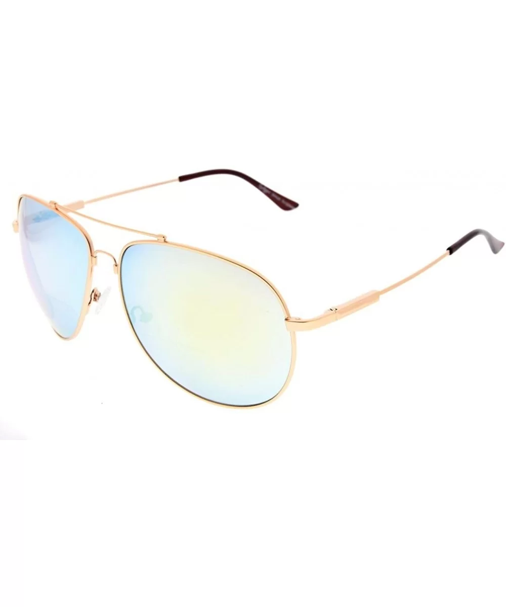 Large Bifocal Sunglasses Polit Style Sunshine Readers with Bendable Memory Bridge and Arm - CK18036GGHC $16.67 Rectangular