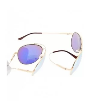 Large Bifocal Sunglasses Polit Style Sunshine Readers with Bendable Memory Bridge and Arm - CK18036GGHC $16.67 Rectangular