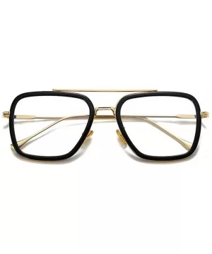 Retro Aviator Square Blue Light Blocking Computer Glasses/Sunglasses Goggle - Style 04 - CQ18ARI76QI $49.20 Aviator