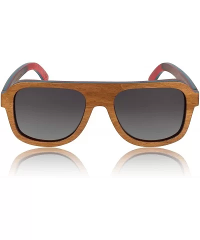 Wildwood Maple Wood Aviator Polarized Sunglasses for Men and Women - C818G3N8DYR $38.10 Aviator