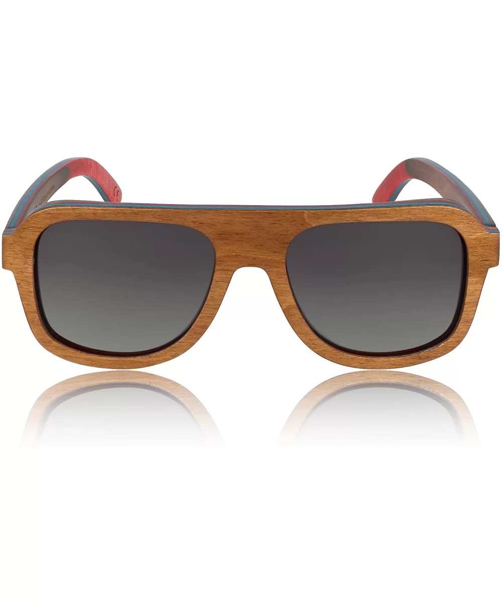 Wildwood Maple Wood Aviator Polarized Sunglasses for Men and Women - C818G3N8DYR $38.10 Aviator