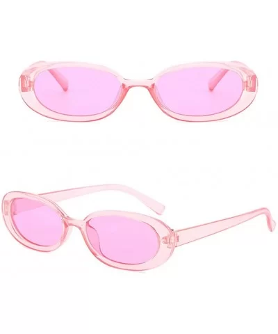 Sunglasses Irregular Lightweight Oversized sunglasses - D - CG18R9L65GH $4.96 Aviator