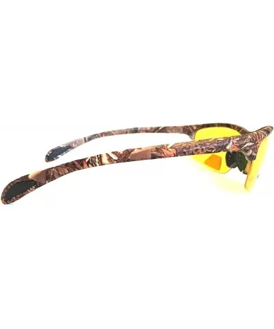 Unisex Polarized Anti Glare HD Night Vision Driving Glasses Sunglasses - Pink Camo - CI12O6DP2XP $11.05 Wrap