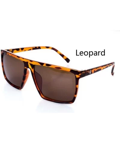 Retro Frame Square Male Sunglasses Men All Black Oversized Big Sun Glasses for Women Sun Glasses - Skull 8921 C8 - CF194OLGT2...