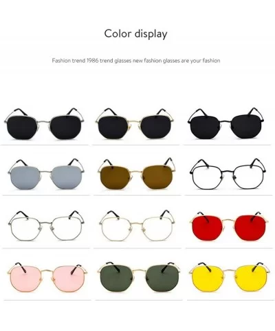 Men Square Sunglases N Sun Glasses 2019 Women Metal Frame Fishing Gold Gray Eyewear Lentes De Sol Hombre - CX1984ADR68 $11.81...