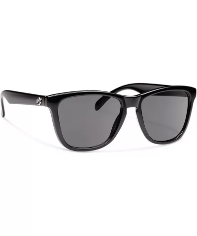 Jan Sunglass with Black/Gray Polarized Polycarbonate Lenses - Black / Gray Polarized - CM11UTZ8NGB $22.02 Sport