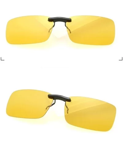 Unisex Polarized Clip Sunglasses Driving Night Vision Lens Anti-UVA Anti-UVB Cycling Riding Pesca Zonnebril - C8197Y6A09D $15...