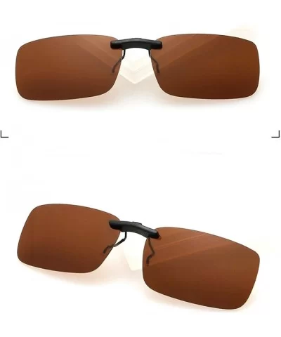 Unisex Polarized Clip Sunglasses Driving Night Vision Lens Anti-UVA Anti-UVB Cycling Riding Pesca Zonnebril - C8197Y6A09D $15...