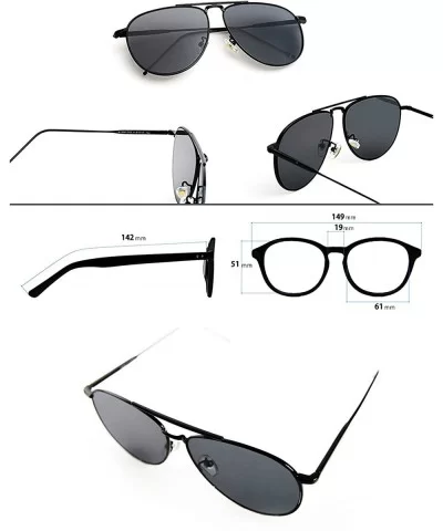 97025 Premium Oversized Flat Aviator Mirrored Sunglass Womens Mens - Premium Flat - CT17YUL4DKX $13.96 Round