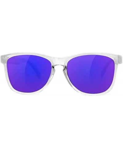 Deric Wayfarer Sunglasses - Clear - CA18CHGRNZA $18.92 Round