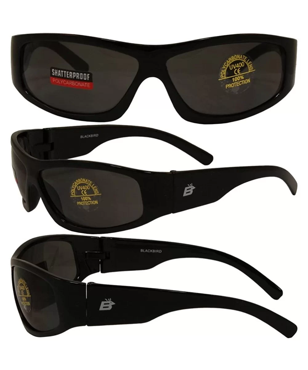 Birdz Eyewear Sunglasses with Smoke Lens - C21132FMWRL $5.48 Wrap