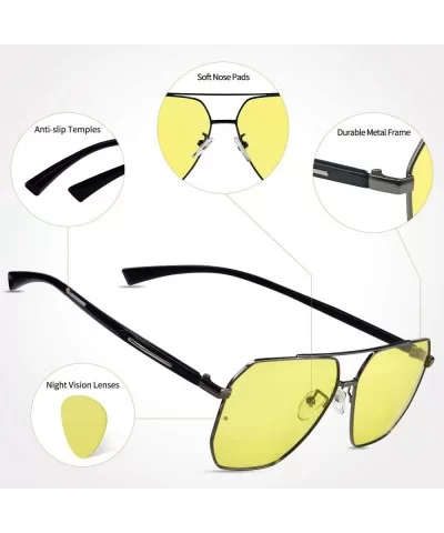 Blocking Sunglasses Photochromic Polarized - Grey/Yellow/87511 - CQ18RW96EW3 $29.84 Goggle