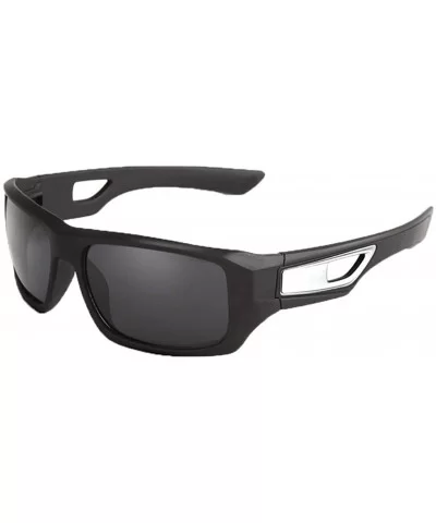 Anti-UV Polarized Sports Sunglasses Casual Glasses Adult Driving Cycling Outdoor - B - CY196WL3SWN $5.87 Rectangular