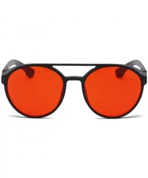 Reading Men Vintage Eye Sunglasses Retro Eyewear Fashion Radiation Protection - Red - CH18T52IYZH $5.96 Oval