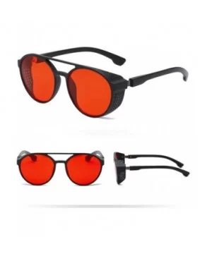 Reading Men Vintage Eye Sunglasses Retro Eyewear Fashion Radiation Protection - Red - CH18T52IYZH $5.96 Oval