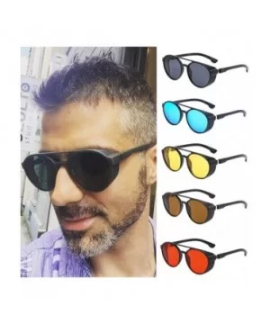 Reading Men Vintage Eye Sunglasses Retro Eyewear Fashion Radiation Protection - Red - CH18T52IYZH $5.96 Oval