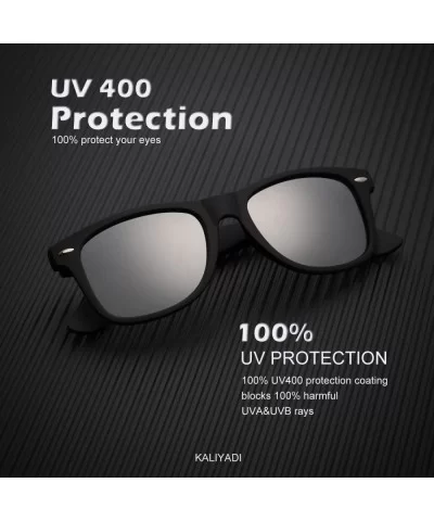 Unisex Polarized Retro Classic Trendy Stylish Sunglasses for Men Women Driving Sun glasses 100% UV Blocking - CL18Y8NGGOU $17...