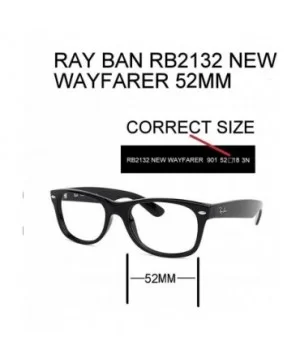 Replacement Lenses For RB2132 New Wayfarer Green 52 mm (not 55 mm) Polarized 100% UVAB - Green - CW194A8T0MI $8.50 Wayfarer