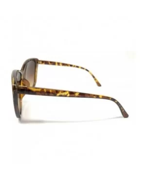 Womens Oversize and Regular Cateye Fashion Sunglasses - Tortoise- Brown Smoke Gradient - CB195CU5QZA $5.42 Oval