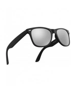 Polarized Sunglasses for Men Retro - Polarized Retro Sunglasses for Men FD2149 - 5.5-silver - CQ18QNZYL92 $6.40 Rimless