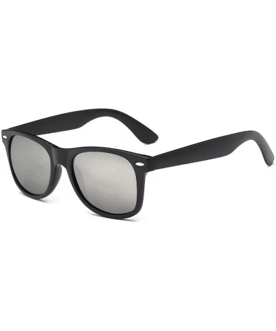 Polarized Sunglasses for Men Retro - Polarized Retro Sunglasses for Men FD2149 - 5.5-silver - CQ18QNZYL92 $6.40 Rimless