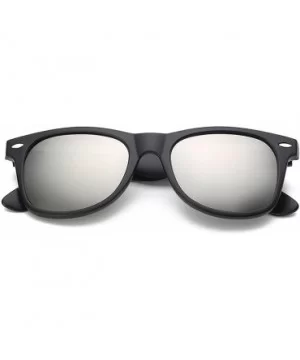 Polarized Sunglasses for Men Retro - Polarized Retro Sunglasses for Men FD2149 - 5.5-silver - CQ18QNZYL92 $6.40 Rimless