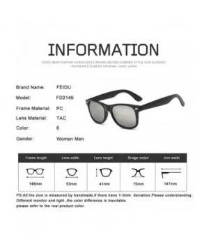 Polarized Sunglasses for Men Retro - Polarized Retro Sunglasses for Men FD2149 - 5.5-silver - CQ18QNZYL92 $6.40 Rimless