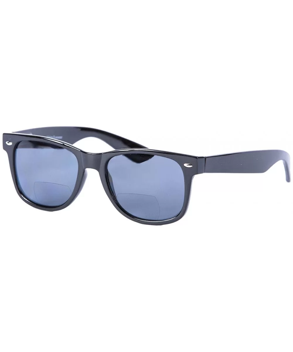 Lovin Rays" Polarized Sunglasses with Nearly Invisible Line Bifocal for Men and Women - Gloss Black - CI12K7Z6L4D $21.96 Sport