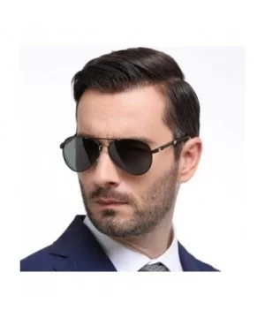 Womens Sunglasses Polarized Lens Wellington Sunglasses Pouch & Cross Set Unisex Glasses - Gold - CN18U0LMYS8 $22.46 Oversized