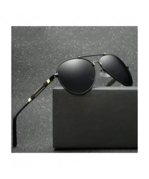 Womens Sunglasses Polarized Lens Wellington Sunglasses Pouch & Cross Set Unisex Glasses - Gold - CN18U0LMYS8 $22.46 Oversized