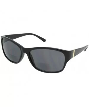 Fashion Casual Wear Bifocal Sunglasses B114 - Black Frame Gray Lenses - C518LYH37IT $14.93 Rectangular