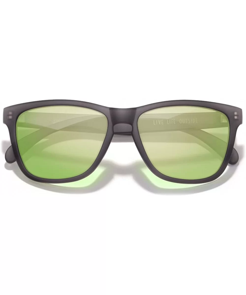 Headland - Polarized Recycled Sunglasses - Headland Lime - CI11MSYWC7R $43.10 Round