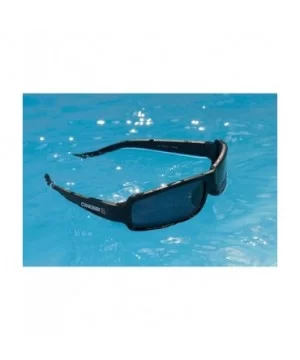 Floating Sunglasses Buoyant Polarized Protective - Black - Orange Mirrored Lens - CY1935I0CQR $48.95 Sport