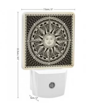 Night Light Sensor Radiation Patterns - C5197044MNY $14.15 Square