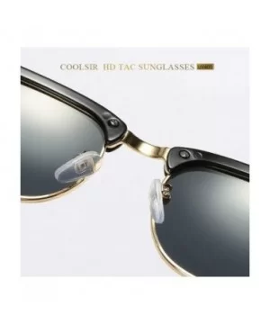 Sunglasses Polarized Antiglare Anti ultraviolet Travelling - Leopard Print - CM18WOU9RUO $14.63 Square