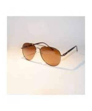 Sunglasses for Men and Women Unisex Polarized Sunglasses - Brown - CN18M7NT2GQ $6.23 Oval