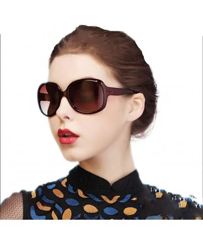 Sunglasses Women Oval Shape Fashion Sunglaasses Women Sunglasses Girls - Red - C518WXSDS6X $20.73 Oval