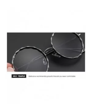 Hippie Retro Groovy Gradient Oversize Circle Lens Round Lennon Sunglasses - C1 - CL183NG8GHY $20.99 Oversized