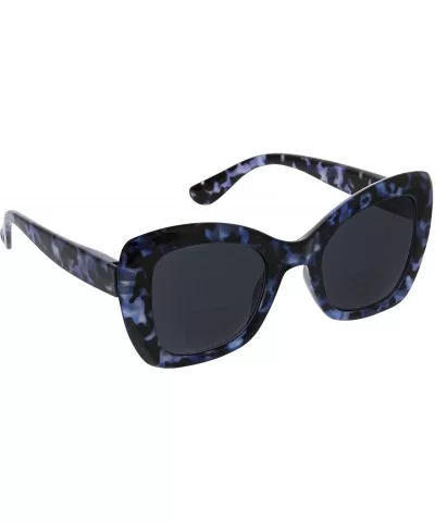 Women's Mariposa Bifocal Cat-Eye Reading Sunglasses - Navy Tortoise - CV19655A8WW $19.93 Cat Eye