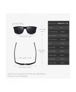 DESIGN Men Classic Polarized Sunglasses TR90 Legs Outdoor C01 Matte Black - C02 Black - CD18YRDGYMU $9.55 Aviator