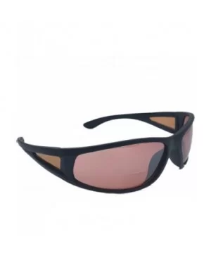 Bifocal Copper Driving Lens Blue Blocking Wrap Around Reading Sunglasses Sport Style - Black - CY18Z8QD470 $8.69 Wrap