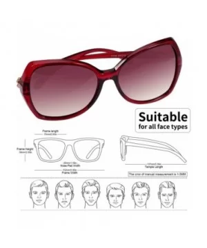 Polarized Sunglasses Driving Blocking Eyeglasses - A406-red - CW18YTIRZWH $11.41 Rectangular