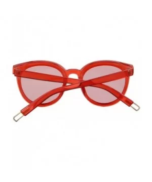 Round Sunglasses for Women Vintage Eyewear S8094 - Red Lens - C817YG0954G $8.09 Oversized