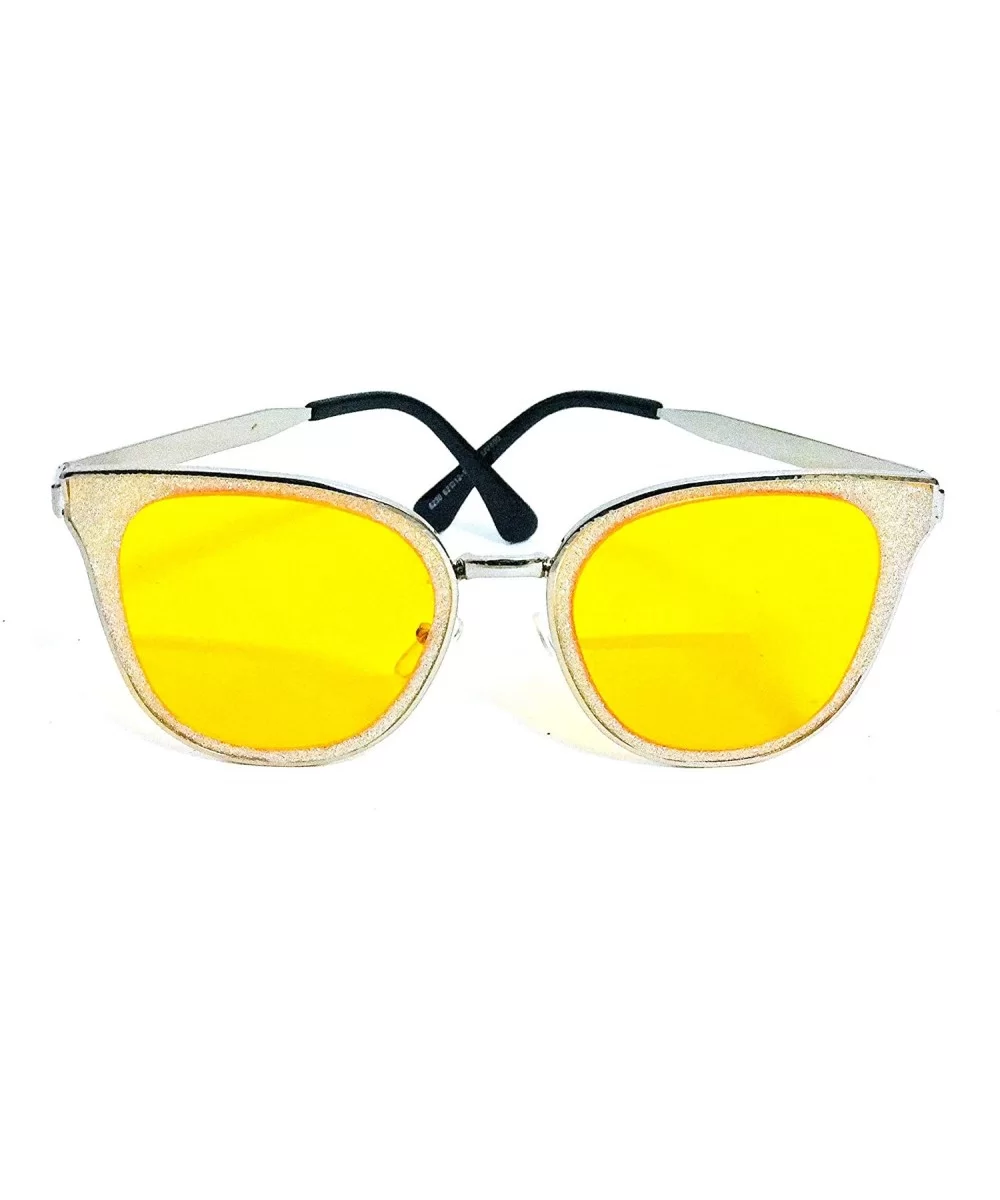 New Stylish Wayfarer UV Protected Unisex Sunglasses - Yellow - CC18XS2WKTE $12.19 Square