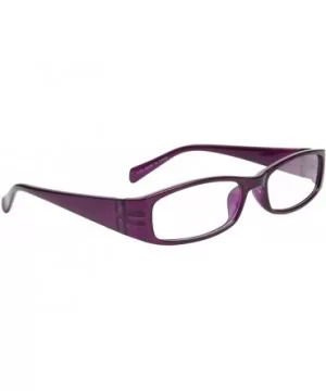 Specs Clear Computer Reading Glasses 4 Pack(Magenta) - Magenta - CC12D334GFR $5.26 Rectangular