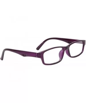 Specs Clear Computer Reading Glasses 4 Pack(Magenta) - Magenta - CC12D334GFR $5.26 Rectangular