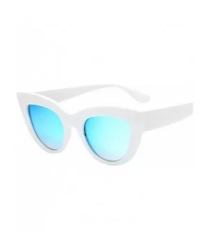 Fashion Sunglasses Mirrored Eyewear - E - CJ18RLX7OLO $6.93 Cat Eye